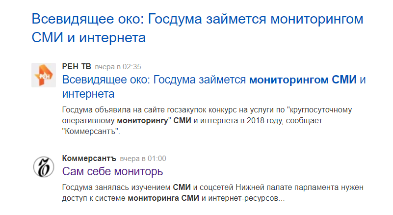 Мониторинг СМИ бесплатно с помощью Яндекс.Новостей